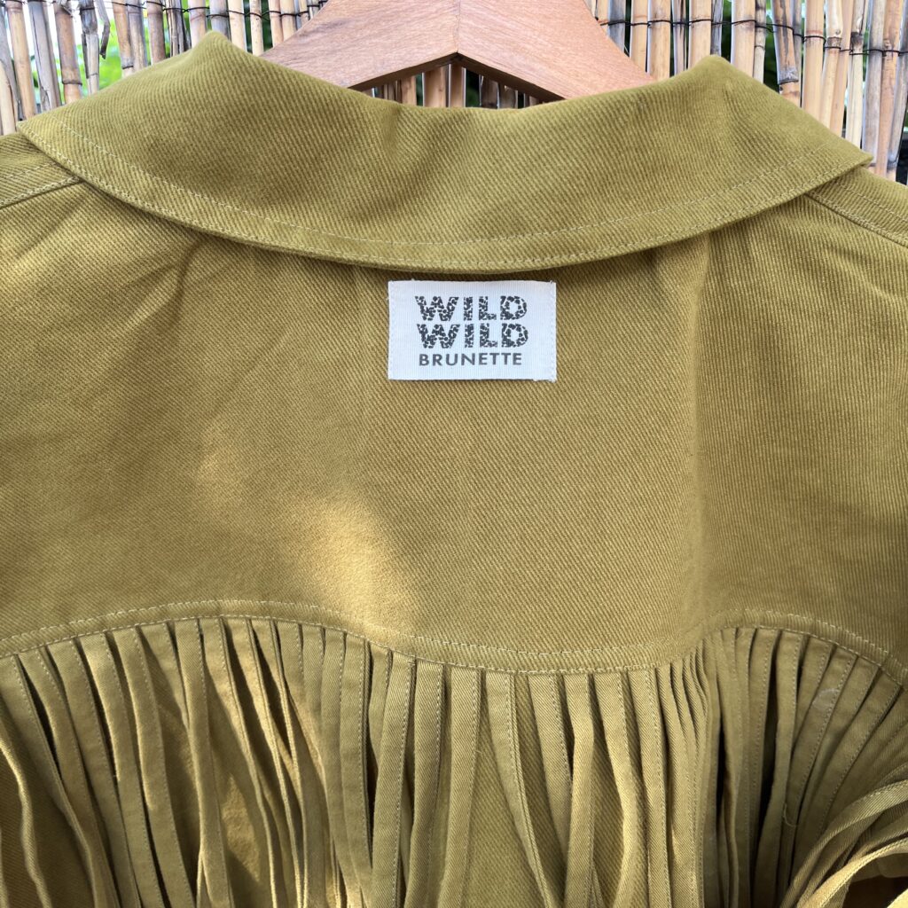 Etiquette wild wild brunette atelier brunette